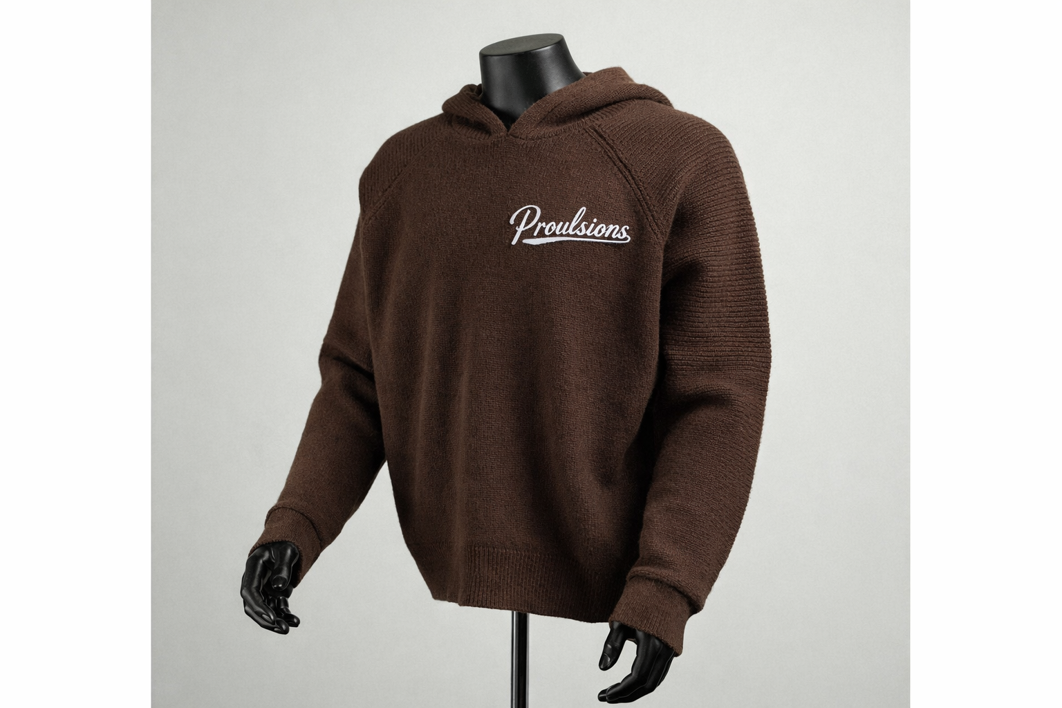 Proulsions Men's Knitted Cardigan Zipper Jacket