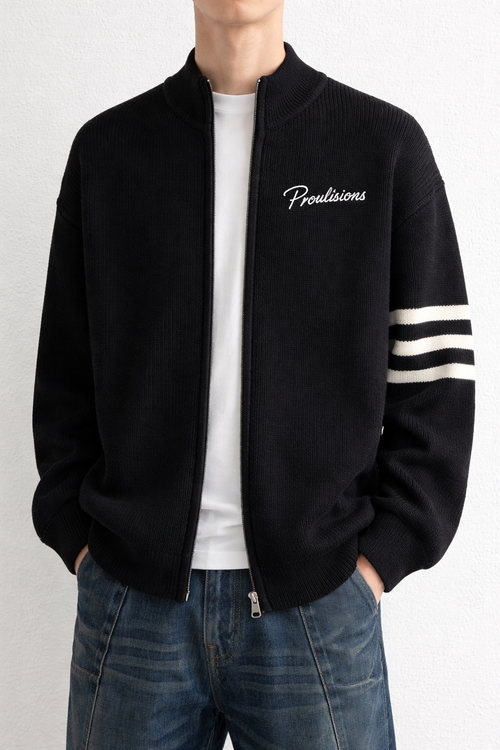 Proulsions Arctic Fleece Cardigan Sweater